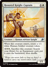 Cavaleiro-Capitão Honrado / Honored Knight-Captain - Magic: The Gathering - MoxLand